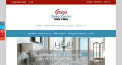 Desktop Screenshot of gregssleepcenter.com